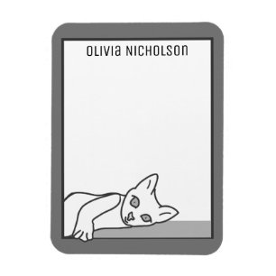 Íman Gato de Novidade Personalizado de Arte de Gatinhos