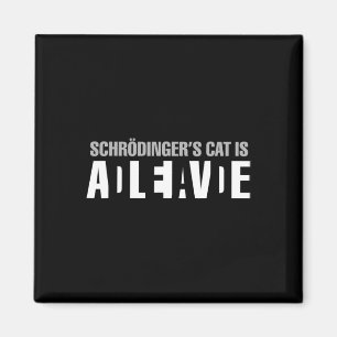 Íman Gato de Schrodinger é um paradoxo vivo do Morto