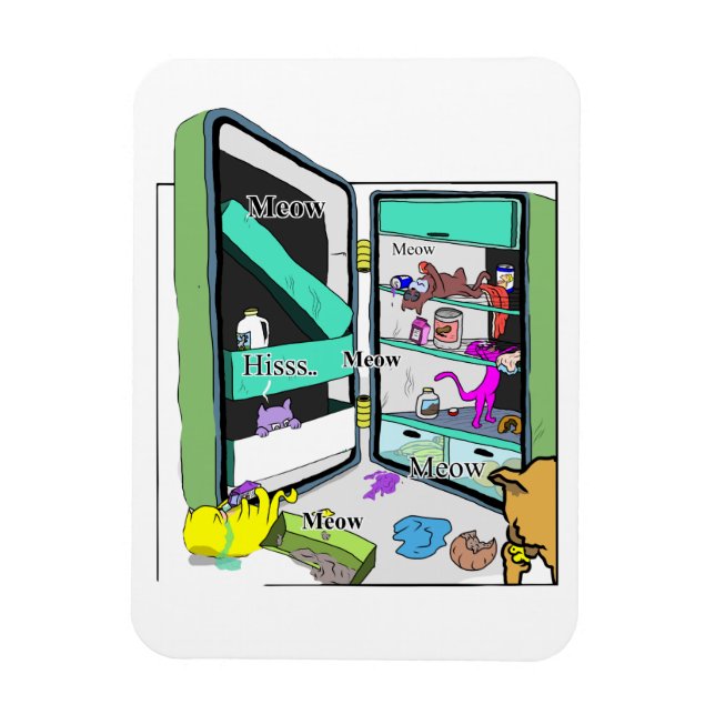 Íman Gato de yum kitty (Vertical)