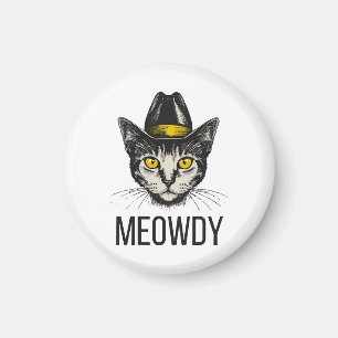 Íman Gato Divertido Meowdy