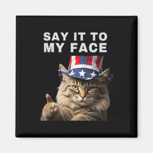 Íman Gato Diz Na Minha Cara Kamala Harris