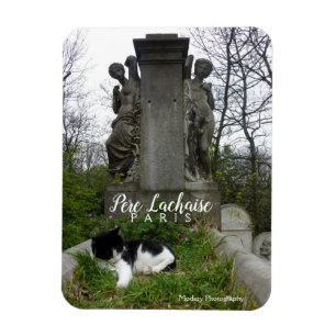 Íman Gato do cemitério (Pere Lachaise)