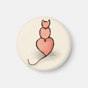 Íman Gato do Coração