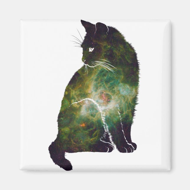 Íman Gato do Espaço (Frente)