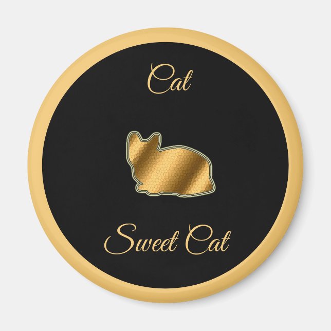 Íman Gato Doce (Frente)