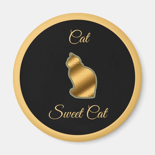 Íman Gato Doce (Frente)