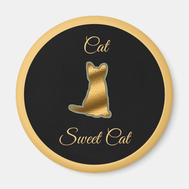 Íman Gato Doce (Frente)