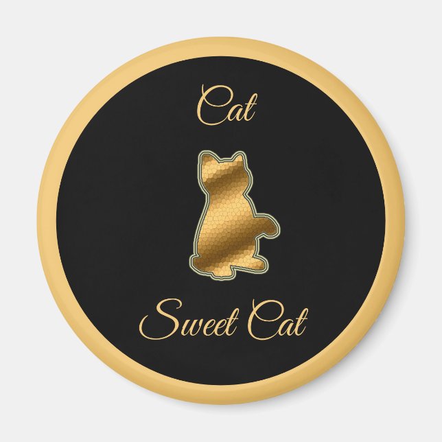 Íman Gato Doce (Frente)