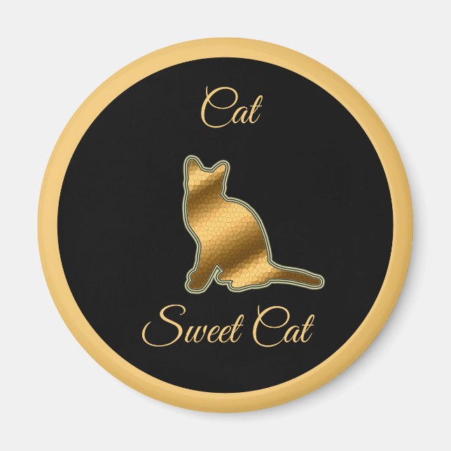 Íman Gato Doce (Frente)