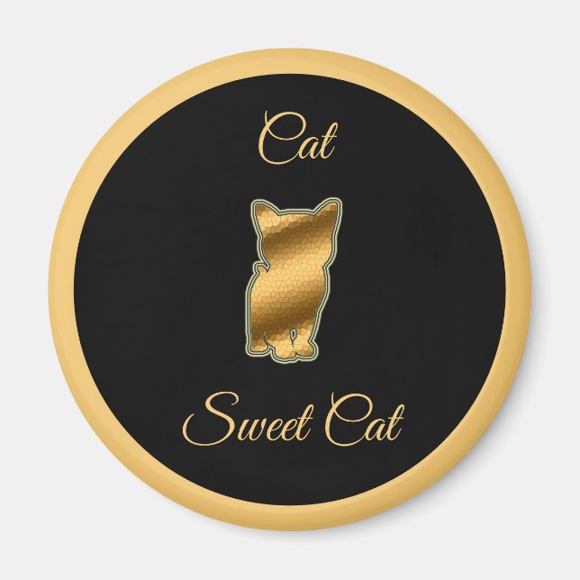Íman Gato Doce (Frente)