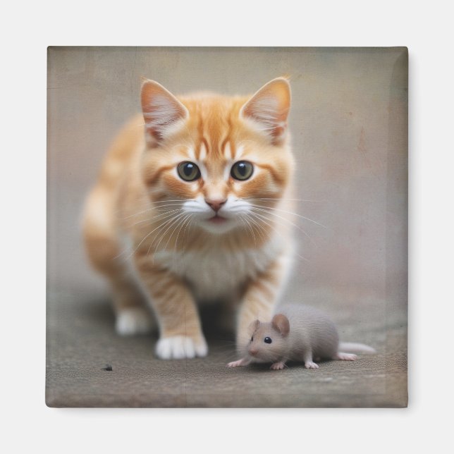 Íman Gato e Rato (Frente)