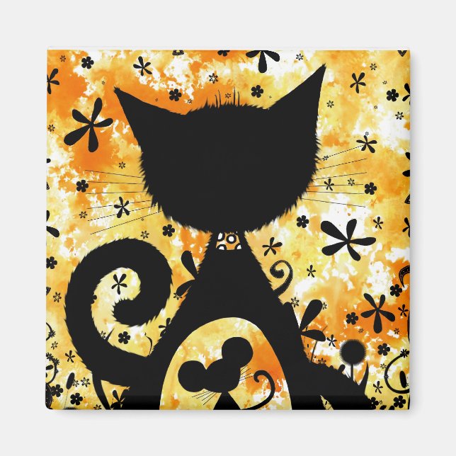 Íman Gato e Rato - ímãs (Frente)