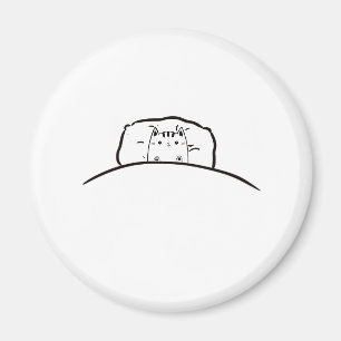 Íman Gato em ímã de cama, imã de gato fofo