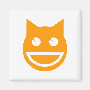 Íman Gato Emoji Sorrindo
