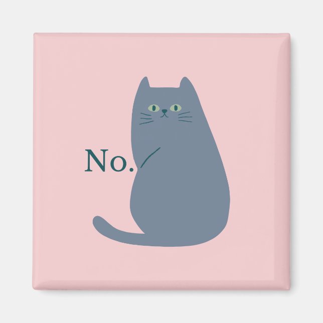 Íman Gato Engraçado (Frente)