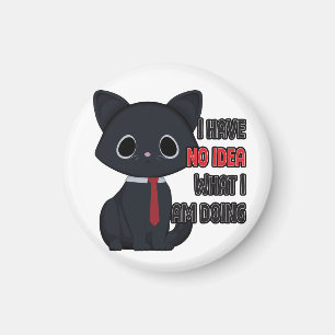Íman Gato Engraçado Não Tenho a Menor Ideia