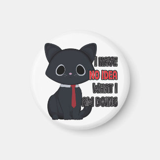 Íman Gato Engraçado Não Tenho a Menor Ideia