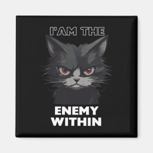 Íman Gato Engraçado Trump Por Gato Voto Engraçado Para