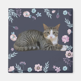 Íman Gato Floral
