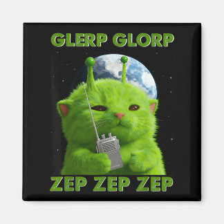 Íman Gato Gnarp Meme de Gato Alien Idiota Meme Brainrot