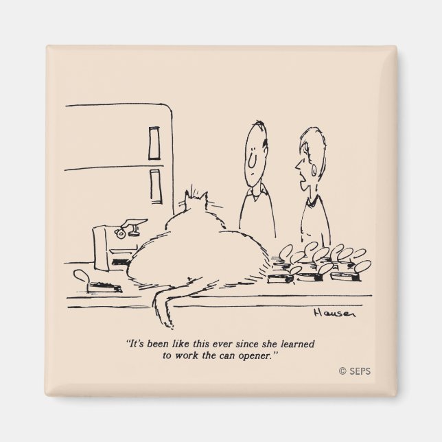 Íman Gato Gordo (Frente)