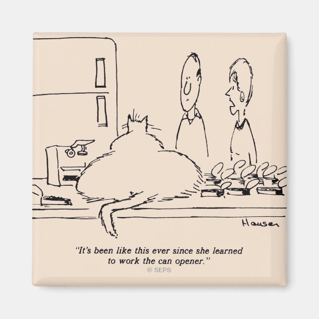 Íman Gato Gordo (Frente)