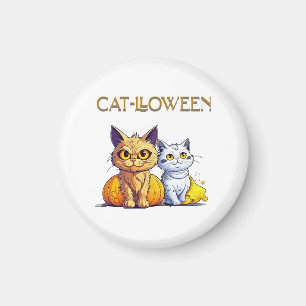 Íman Gato Halloween