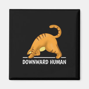 Íman Gato Humano para Baixo