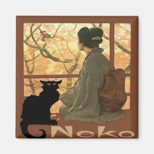 Íman Gato japonês Neko