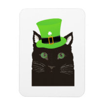 Gato Legal com um Chapéu Verde