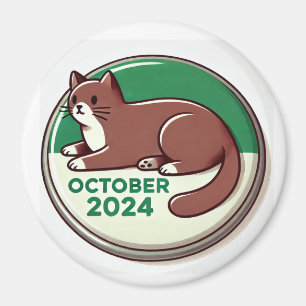 Íman Gato, Marrom e Branco