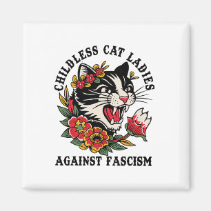 Íman Gato Mulheres Contra Fascismo Feminista