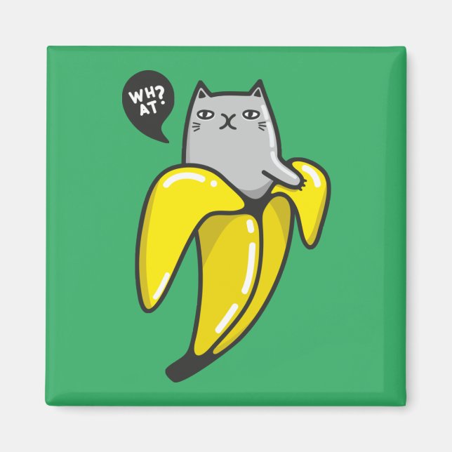 Íman Gato na banana (Frente)