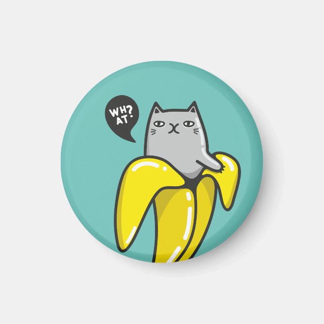 Íman Gato na banana (Frente)