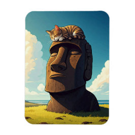 Íman Gato na Ilha Moai da Páscoa
