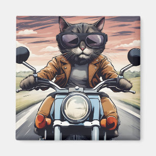 Íman Gato na moto