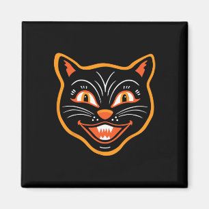 Íman Gato Negro Vintage Halloween
