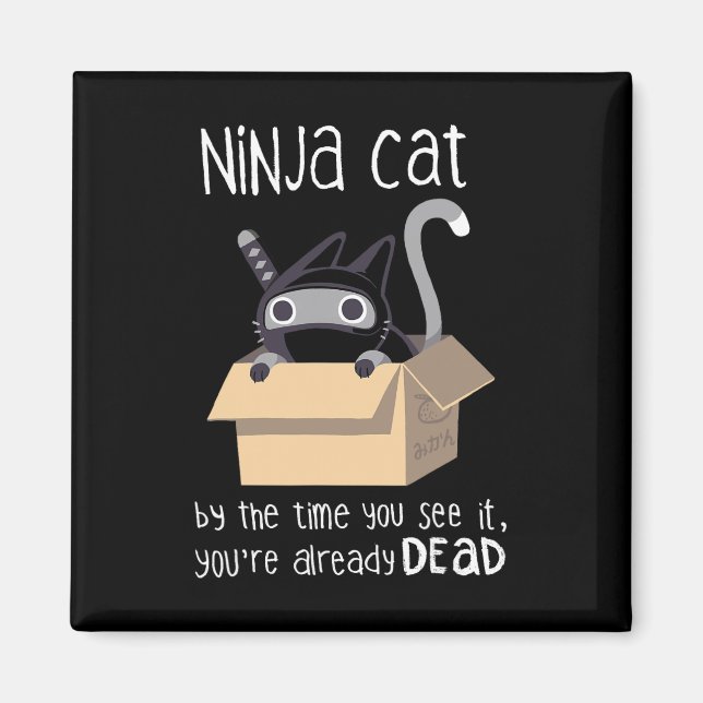Íman Gato Ninja (Frente)