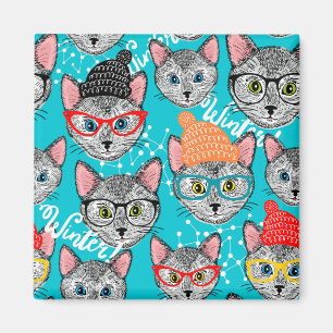 Íman Gato no chapéu