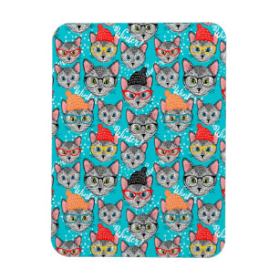 Íman Gato no chapéu