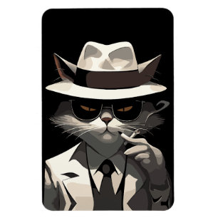 Íman Gato Noir Legal: Felino Suave e Misterioso