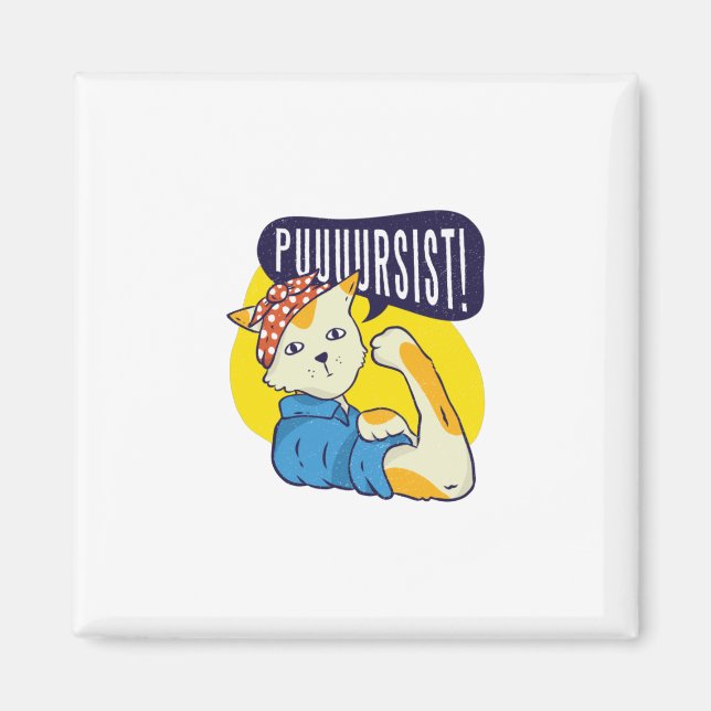 Íman Gato-pino (Frente)