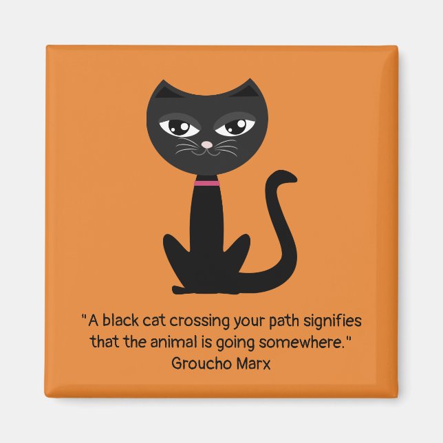 Íman Gato preto (Frente)