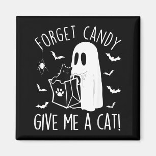 Íman Gato Preto Engraçado Esquece Doce Para Dadores De 