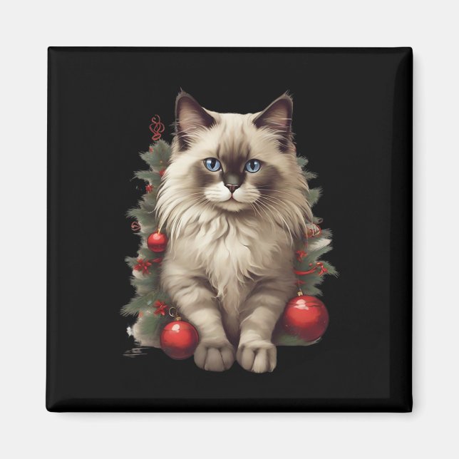 Íman Gato Ragdoll Natal Byubles  (Frente)