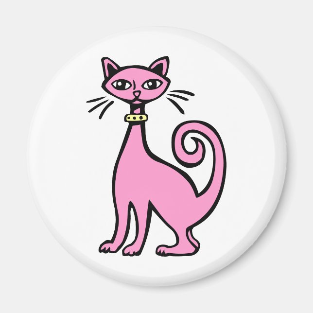 Íman Gato Retroativo (Frente)