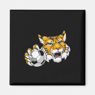 Íman Gato Selvagem Bobcat Lince Puma Futebol Byll Desen