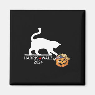 Íman Gato Senhoras Para Kamala Harris Engraçada Cabelo 