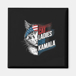 Íman Gato Senhoras Para Kamala Presidente Kamala Harris