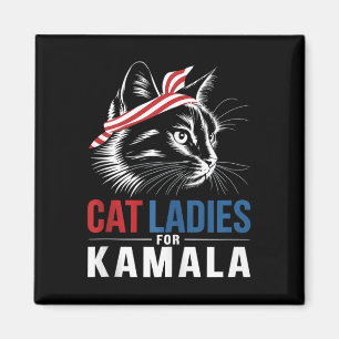 Íman Gato Senhoras Para Kamala Presidente Kamala Harris